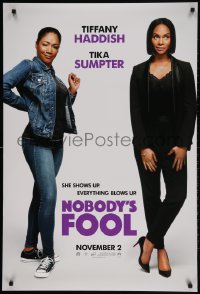 2g645 NOBODY'S FOOL teaser DS 1sh 2018 Tiffany Haddish, Sumpter, she shows up, everything blows up!