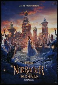 2g651 NUTCRACKER & THE FOUR REALMS teaser DS 1sh 2018 Disney, Mackenzie Foy, let the mystery unfold!