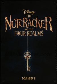 2g650 NUTCRACKER & THE FOUR REALMS teaser DS 1sh 2018 Disney, Knightley, key dangling from string!