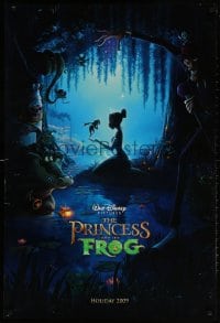 2g710 PRINCESS & THE FROG advance DS 1sh 2009 Clements & Musker, art of bayou characters!