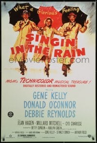 2g809 SINGIN' IN THE RAIN DS 1sh R2000 Gene Kelly, Donald O'Connor, Debbie Reynolds, classic!