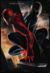 2g832 SPIDER-MAN 3 teaser 1sh 2007 Sam Raimi, the battle within, Maguire in red/black suits!