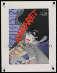 2j304 CABARET linen Czech 11x16 1989 best different Bartosova art of smoking Liza Minnelli!