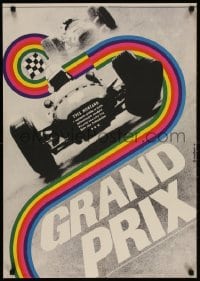 2k237 GRAND PRIX Czech 22x31 1968 Formula One racer James Garner, Frankenheimer, Galova-Vodrazkova!