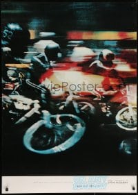 2k280 ON ANY SUNDAY Japanese 29x41 1972 Bruce Brown classic, Steve McQueen, motorcycle racing!