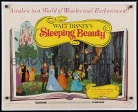 2m065 SLEEPING BEAUTY 1/2sh R1970 Walt Disney cartoon fairy tale fantasy classic, great art!