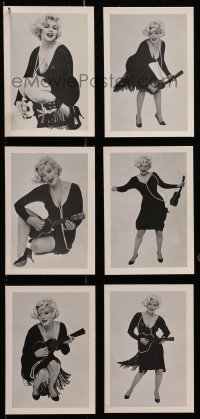 2m160 SOME LIKE IT HOT promo photo set 1959 12 art studies Marilyn Monroe by Avedon, ultra rare!