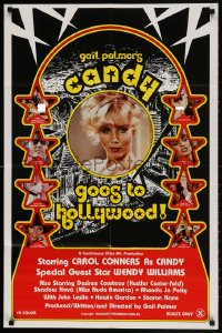 2p139 CANDY GOES TO HOLLYWOOD special poster 1979 her and starlet friends, typical Hollywood orgy!