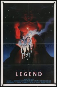 2p517 LEGEND 1sh 1986 Tom Cruise, Mia Sara, Tim Curry, Ridley Scott, cool fantasy artwork!