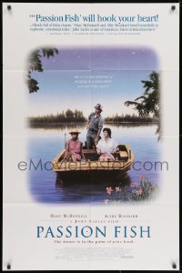 2p666 PASSION FISH 1sh 1992 John Sayles, Mary McDonnell & Alfre Woodard in boat!