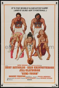 2p774 SEMI-TOUGH 1sh 1977 Burt Reynolds, Kris Kristofferson, sexy girls & football art by McGinnis!