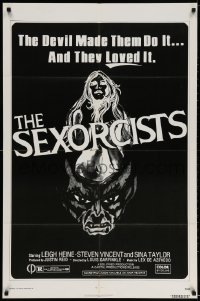 2p782 SEXORCISTS 1sh 1974 the devil made them do it, and they loved it!