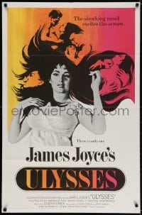 2p928 ULYSSES int'l 1sh 1967 James Joyce, Jefford & O'Shea, different art over white background!