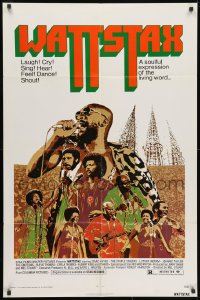 2p956 WATTSTAX 1sh 1973 Isaac Hayes, Richard Pryor, soul music concert!