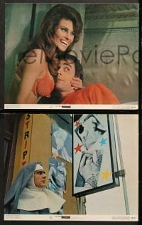 2r395 BEDAZZLED 7 color 11x14 stills 1968 classic fantasy, Dudley Moore & sexy Raquel Welch as Lust!