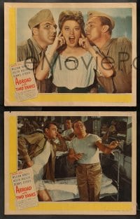 2r604 ABROAD WITH 2 YANKS 4 LCs 1944 Marines William Bendix & Dennis O'Keefe lust after Helen Walker!