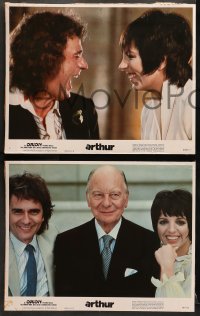 2r608 ARTHUR 4 LCs 1981 wacky playboy Dudley Moore, Liza Minnelli, John Gielgud!
