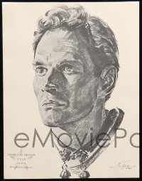 2s014 ACADEMY AWARDS PORTFOLIO 9x11 print set 1962 Volpe art of all Best Actor & Actress winners!