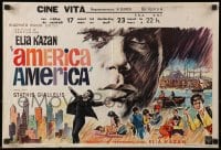 2t292 AMERICA AMERICA Belgian 1964 Elia Kazan's immigrant biography of his uncle!
