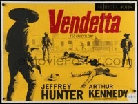 2t266 MURIETA British quad 1965 Hunter as Joaquin Murieta, the avenger who scourged all El Dorado!