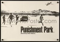 2t291 PUNISHMENT PARK English 11x16 1971 Peter Watkins finest film about dissent in America, rare!