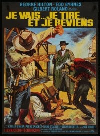 2t659 ANY GUN CAN PLAY French 23x31 1968 spaghetti western, For a Few Bullets More, Jean Mascii!