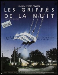 2t725 NIGHTMARE ON ELM STREET French 24x31 1985 Wes Craven, different art by Gilbert Raffin!