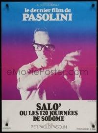 2t742 SALO OR THE 120 DAYS OF SODOM French 23x31 1976 Paolo Pasolini's Salo 120 Giornate di Sodoma!
