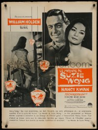 2t760 WORLD OF SUZIE WONG French 23x32 1961 Holden was the first man that Nancy Kwan ever loved!
