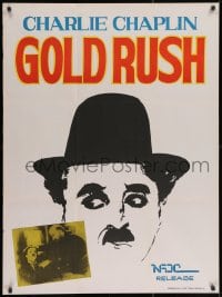 2t048 GOLD RUSH Indian R1970s Charlie Chaplin classic, cool different artwork!