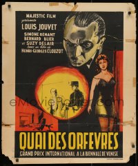 2t820 QUAI DES ORFEVRES Italian 1sh 1947 Henri-Georges Clouzot's Quay of the Goldsmiths!