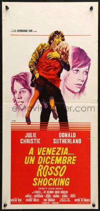 2t839 DON'T LOOK NOW Italian locandina 1974 Julie Christie, Donald Sutherland, Roeg, Aller art!
