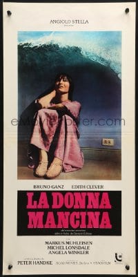 2t864 LEFT-HANDED WOMAN Italian locandina 1981 Peter Handke's Die Linkshandige Frau, Edith Clever!