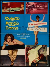 2t944 PRIMITIVE LONDON Italian 26x36 pbusta 1966 English swingers, Mods & Rockers!