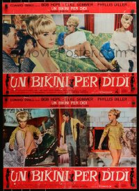 2t984 BOY DID I GET A WRONG NUMBER group of 6 Italian 18x27 pbustas 1966 Bob Hope & Diller, Sommer!