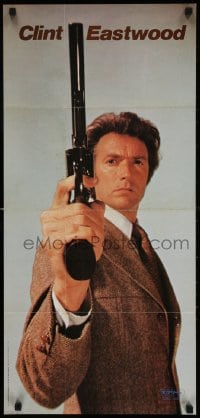 2t352 DIANE LANE/CLINT EASTWOOD 2-sided Japanese 16x33 1980 great images of stars!