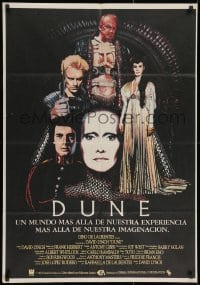 2t088 DUNE Spanish 1985 David Lynch sci-fi epic, Kyle MacLachlan, Sting, Silvana Mangano!