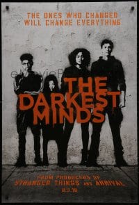 2w675 DARKEST MINDS teaser DS 1sh 2018 Sternberg, the ones who changed will change everything!
