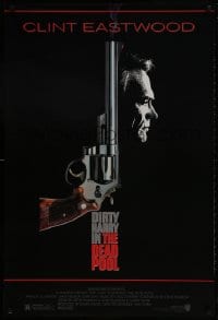 2w677 DEAD POOL 1sh 1988 Clint Eastwood as tough cop Dirty Harry, cool gun image!