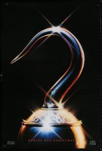 2w756 HOOK teaser 1sh 1991 Christmas style, pirate Dustin Hoffman, Robin Williams, image of hook!