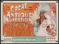 2w046 2ND GREAT MID-ATLANTIC ANTIQUE ADVERTISING SHOW signed AP 22x30 art print 1973 by Gotsch!
