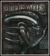 2w433 ALIEN 20x22 special poster 1990s Ridley Scott sci-fi classic, cool H.R. Giger art of monster!