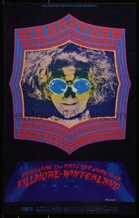 2w003 BIG BROTHER & THE HOLDING COMPANY/FOUNDATIONS/ARTHUR BROWN 14x22 music poster 1968 1st print!