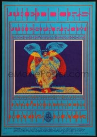 2w001 DOORS/SPARROW 14x20 music poster 1967 art of wild, groovy angel by Victor Moscoso, rare!