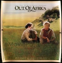 2y674 LOT OF 8 UNFOLDED 23X23 OUT OF AFRICA SOUNDTRACK MUSIC POSTERS 1985 Redford & Streep!