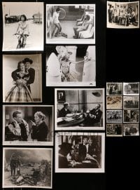 2y525 LOT OF 17 8X10 STILLS 1940s-1980s a variety of great movie scenes & star portraits!