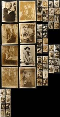 2y489 LOT OF 54 8X10 STILLS 1950s scenes & portraits from a variety of different movies!