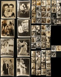 2y475 LOT OF 67 8X10 STILLS 1940s-1950s scenes & portraits from a variety of different movies!