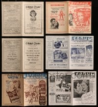 2y365 LOT OF 6 LOCAL THEATER HERALDS 1920s-1940s great images from a variety of different movies!
