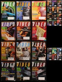 2y233 LOT OF 30 VIDEO MAGAZINES 1996-1998 The Video & Home Theater Authority!